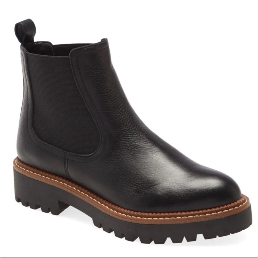 NEW Caslon Miller chelsea boots black pull on Size 11